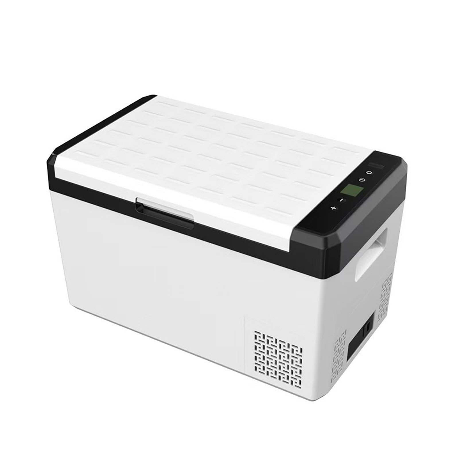 25L Przenośna Lodówka Kompresorowa, Mini Lodówka Turystyczna, Lodówka Elektryczna, 12/24V DC i 110/220V AC, od 10°C do -22°C, do ciężarówki, kampera, SUV, na kemping, podróże
