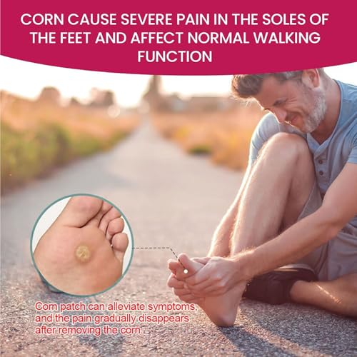 Image of Corn Remover, 54 Packs Corn Removers for Feet, Corn Removers for Toes, Corn Removal for Foot Corn Plasters for Feet