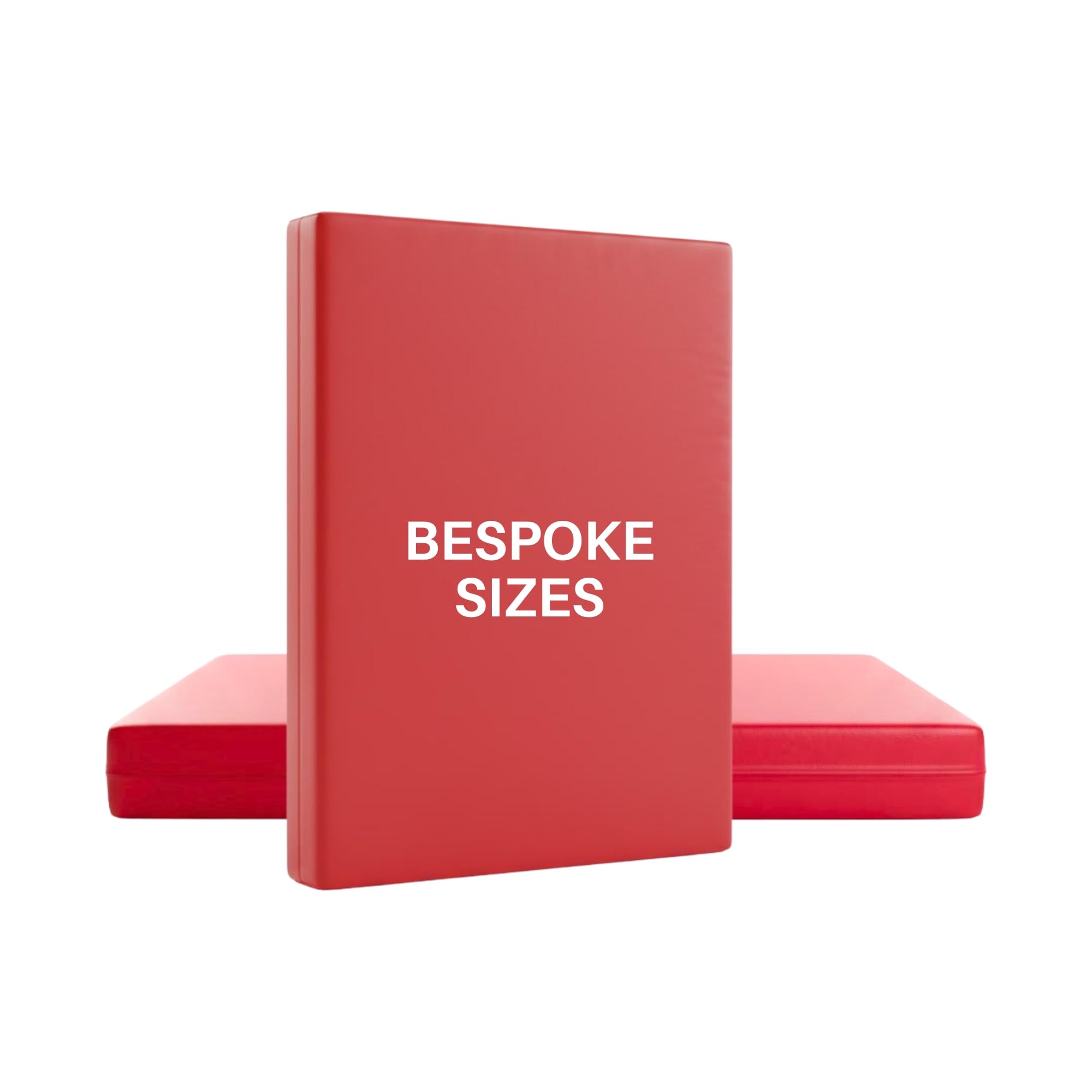 Custom Made Crash Mats Bespoke Gym Mats for Landing, Tumbling, Falling, Crashing Yoga Exercise Red, 8cm Thick