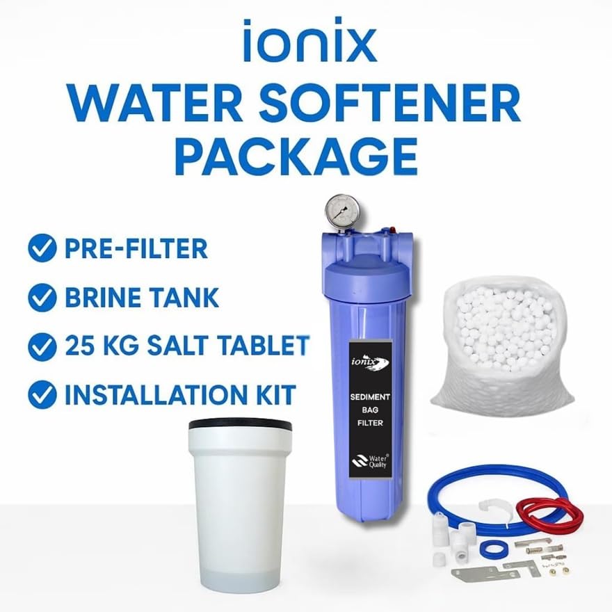 Image of Ionix Ion Exchange Technology Based Automatic Water Softner, India's First 3 Stage Water Softner With High Capacity Calcium Holding Resin | Free Installation In Delhi Ncr