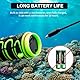 Umelee Unterwasser Metalldetektor, IP68 Wasserdicht, Tragbar Metalldetektor Profi mit Ton- und Vibrationsalarm, LED-Licht, Schatzsuche beim Tauchen, am Strand, im Garten