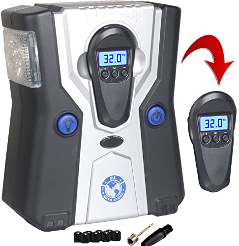 P.I. Auto Store - Premium 12V DC Tire Air Compressor Pump...