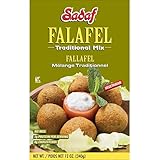 Sadaf Traditional Falafel Mix - Classic Middle Eastern Dish - Vegetarian Falafel - NO MSG - NO Artificial Preservatives - 12 Oz Box