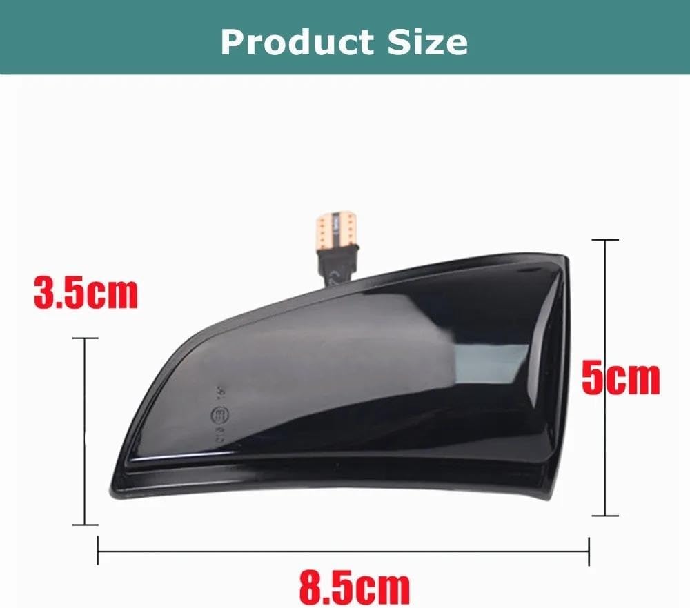 ミラーターンシグナルライト LEDダイナミックターンシグナルライトサイドミラーシーケンシャルランプウィンカーインジケーターボルボXC ウインカー  LED ダイナミックターンシグナルライト車のサイドウイングバックミラーウインカーインジケータ ために XC60 2008 サイド ... サイドマーカー 2個ダイナミックバックミラーインジケーターランプターンシグナルライト に適合する ボルボ に適合する S40 200