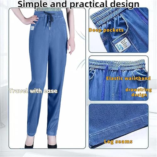 Janemore Jeans, Comfijeans High Waist Ultra-Stretch Mom Jeans，Janemore Pants，2025 Ultra-StretchFitComfy Jeans for Women,4