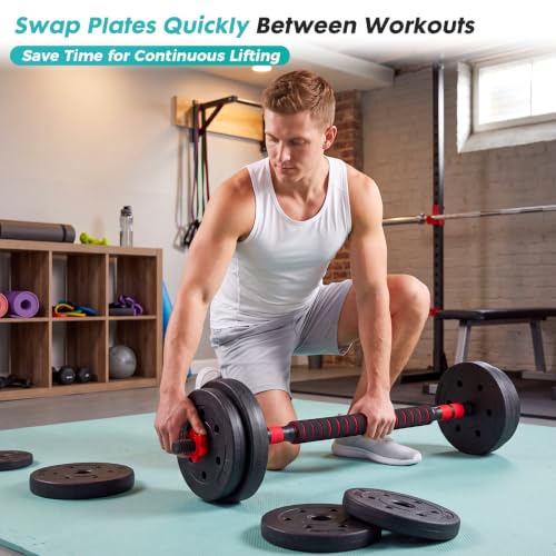 OLIXIS Adjustable Dumbbell Set, 20/40/60LBS, 5-in-1 Weight Set - image 4