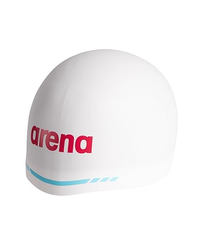 Arena Unisex Silicone 3D Racing Swim Cap High Performance Hydrodynamic Bathing Cap for Professional Athletes