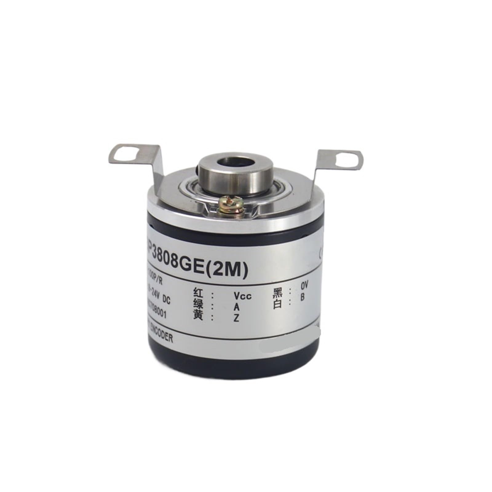 Codeur rotatif incrémental 38 mm avec signal Push-Pull PNP stable de 5V à 24V CC - 5