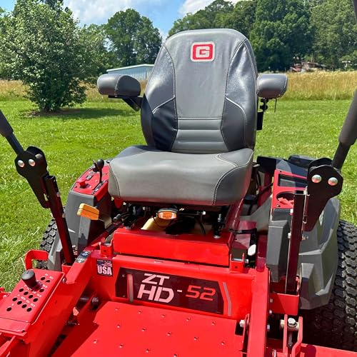 TRAC SEATS MADE IN THE USA Seat Suspension Kit for Gravely ZT HD Ariens Ikon XD Apex Zero Turn Mowers