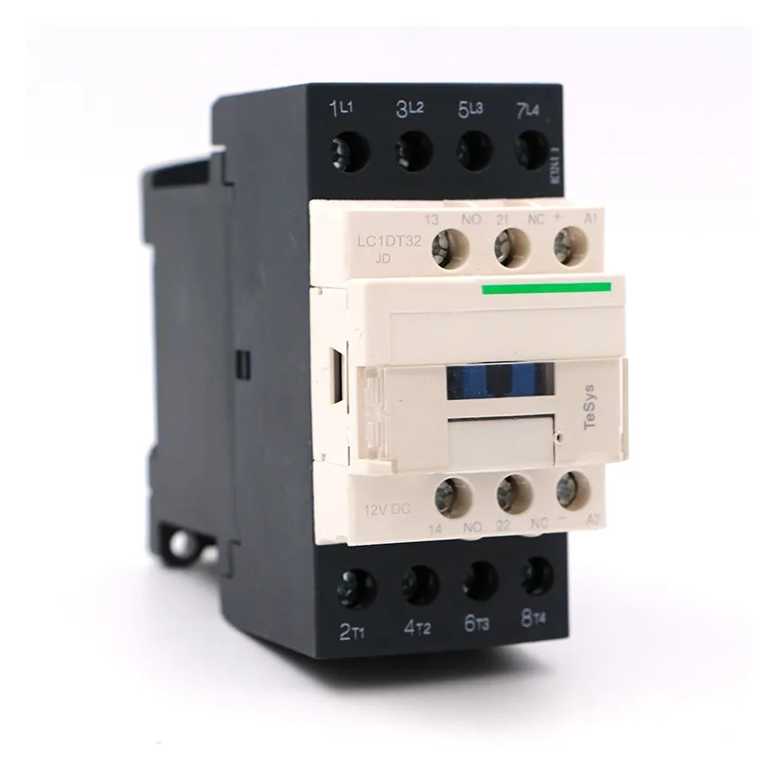 VDTOUJRDF LC1DT32JD DC electromagnetic contactor 4P 4NO LC1-DT32JD 32A 12V Coil