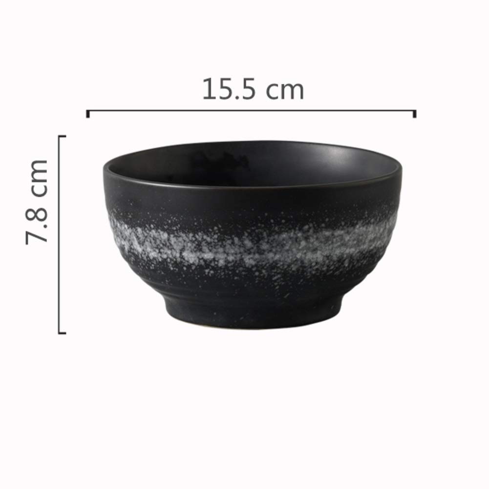 Ceramiczna miska ramenowa do domu, duża miska do serwowania, ceramiczne naczynia do serwowania, retro chiński styl miska do mieszania na imprezy, miski na płatki i makaron