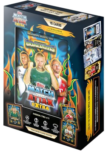 Image of Topps UCC Match Attax Extra 2026 Trading and Collectible Card Game (Mega Tin #1)