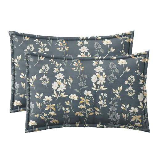 Image of Amazon Brand - Umi Super Soft Brushed Microfiber Cotton Pillow Covers, 2 Piece Pillow Covers(Not Pillow),Flange on Edges Pillow Covers 17X27(inches) 43X68(CM)