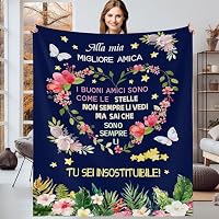 Regalo Perfetto Per Nonno: Coperta Morbida Con Messaggio Speciale Dai Nipoti (127x152cm) - 4