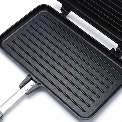 Machine à sandwich toast et crêpes pour cuisson au gaz et grill - 4