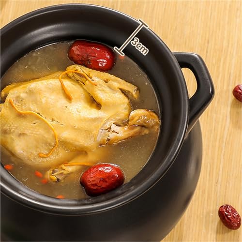 Cazuela de cerámica que evita alimentos secos al guisar comidas 5