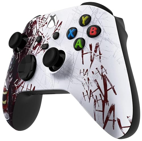 Image of Custom Controllerzz Wireless Controller for Microsoft Xbox Series X /S & Xbox One - Custom Soft Touch Feel - Custom Xbox Series X /S Controller (X /S Jokester)
