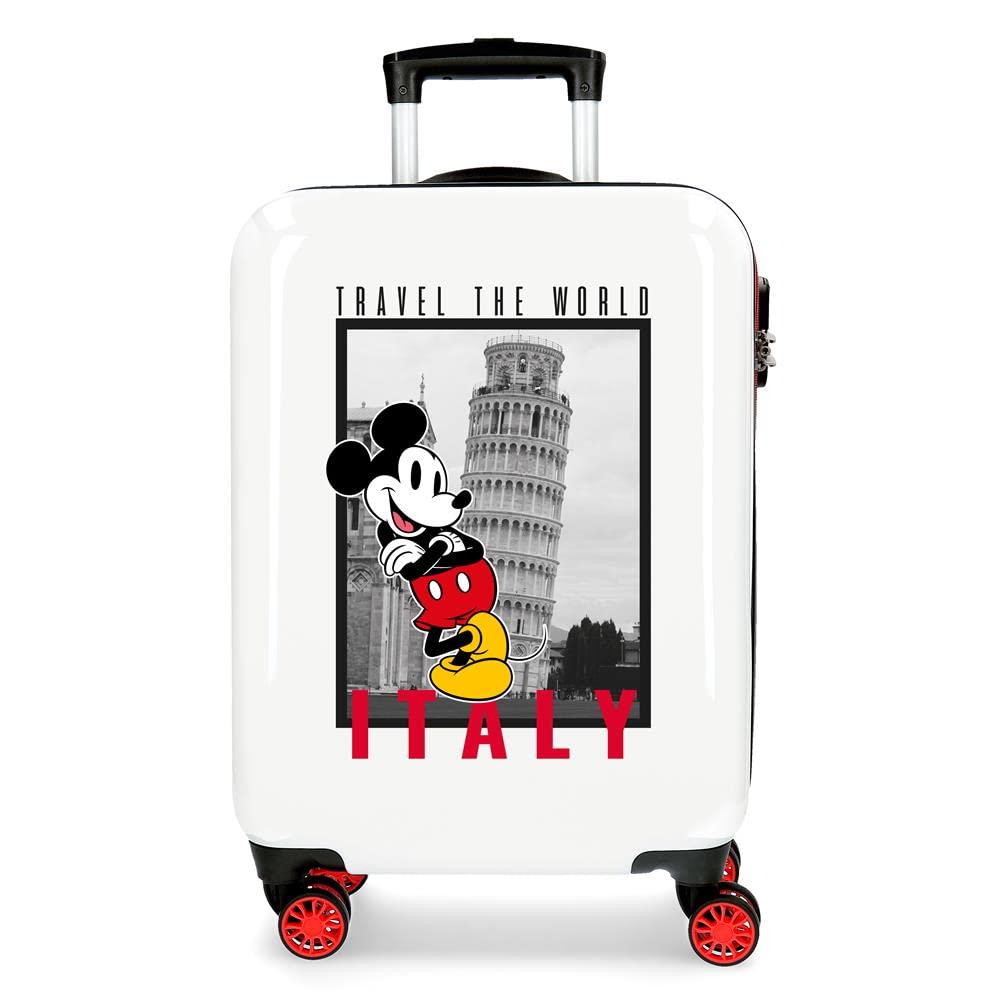 Disney Mickey & Minnie Trip To… Zestaw walizek, jeden rozmiar, Włochy, Talla única, Walizka kabinowa
