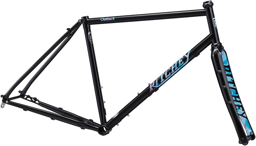 Ritchey Outback Frameset - 700c/650b, Steel, Aurora, Medium