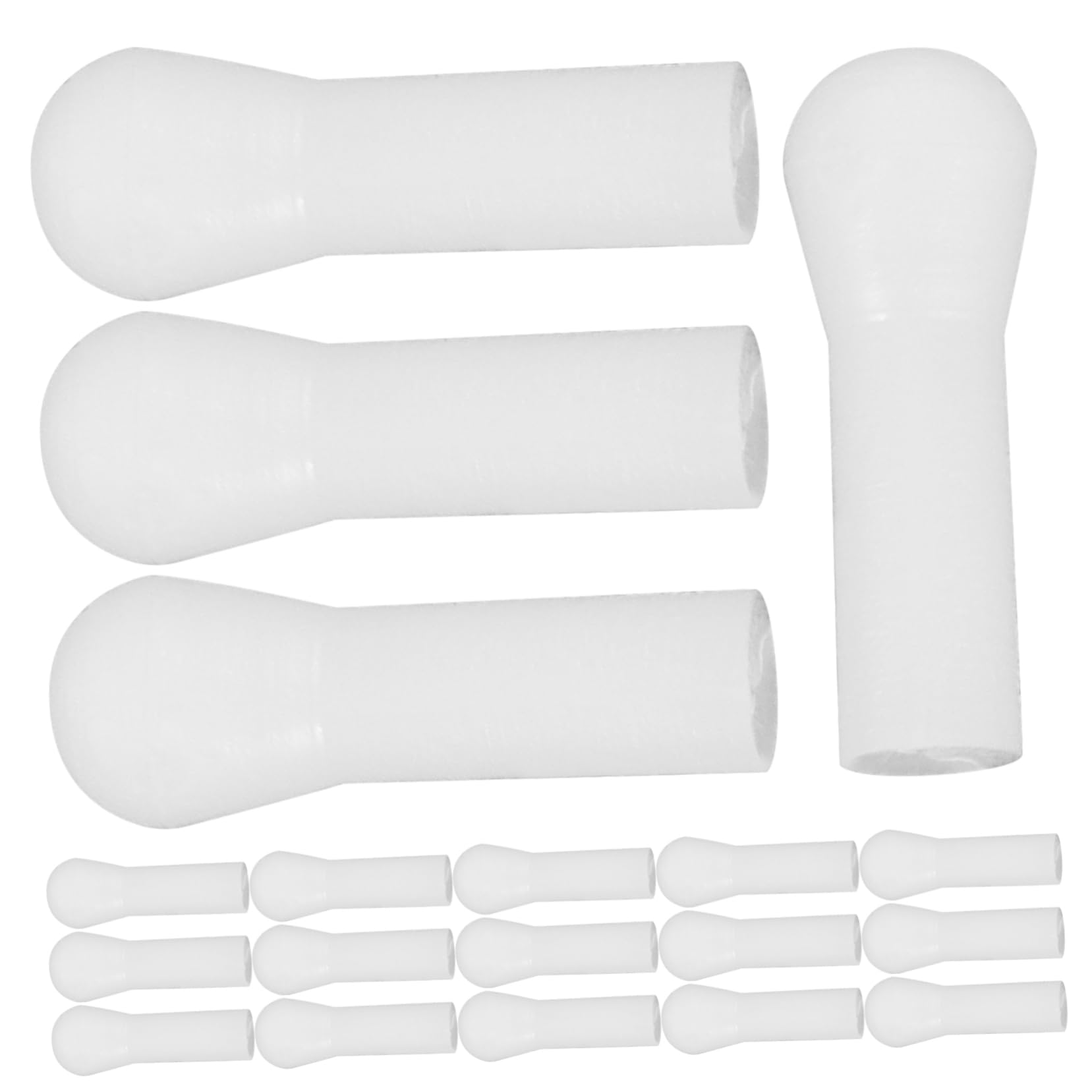 JOINPAYA 20pcs Key Plastic Rods Repairing Supply for Parts Lightweight Instrument Accessories