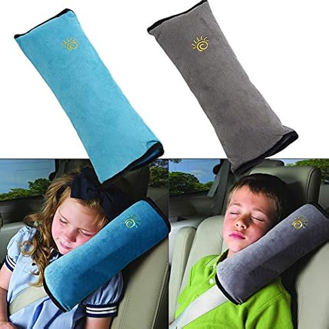 2PCS Seat Belt Pads, Children/Baby Safety Car Seat Belt Cover Shoulder Pad Shoulder Pillow Head Neck Support, Car Safety Strap Protection for Children Adults Seniors, Baby Seat Belts Seatbelt Clip Cover