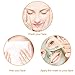 Lictin 2 Pcs Facial Mask Brush with Super Cute Hair Band for Applying Facial Mask, Eye Mask or DIY, Mask Beauty Tool Soft Facial Mud Mask Applicator Brush