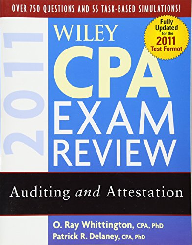 Wiley CPA Exam Review 2011, Auditing and Attestation (Wiley CPA Examination Review: Auditing & Attestation)