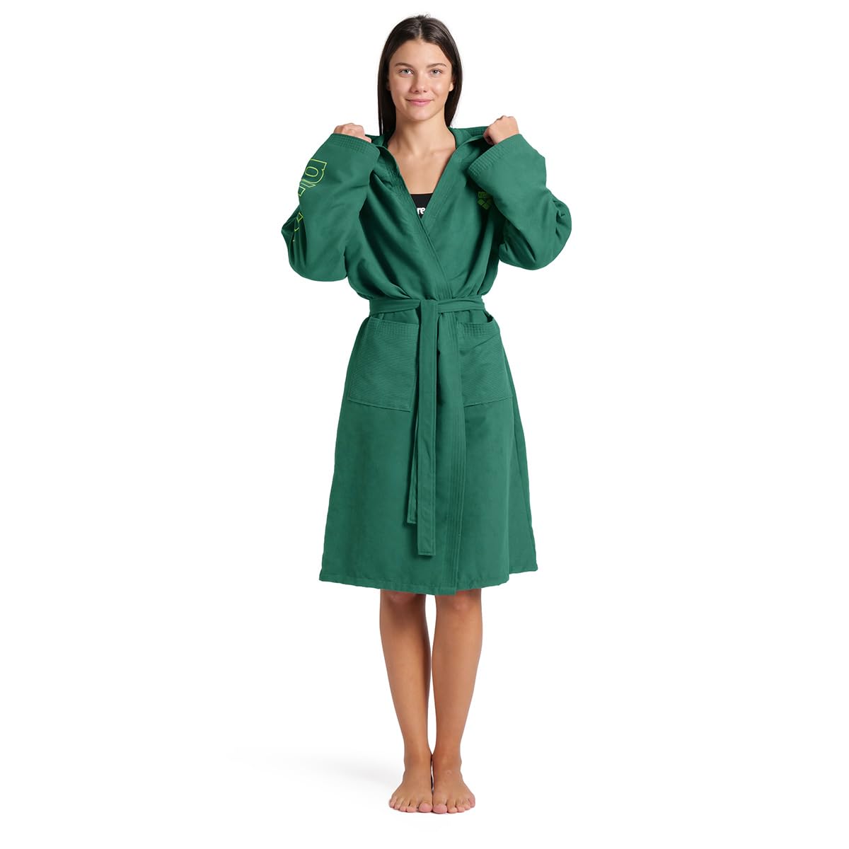 ARENA ZEAL Robe Dark SAGE-Artic Lime