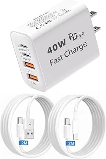 タイプc 充電器 USB Type-C 充電器 合計PD40W 急速充電 GaNIII技術対応 USB-A & Type-C コンセント式電源アダプター搭載 iPhone 18 Pro/18 Pro Max/17/16/15/14/13/SE3、iPad、Android/タブレット