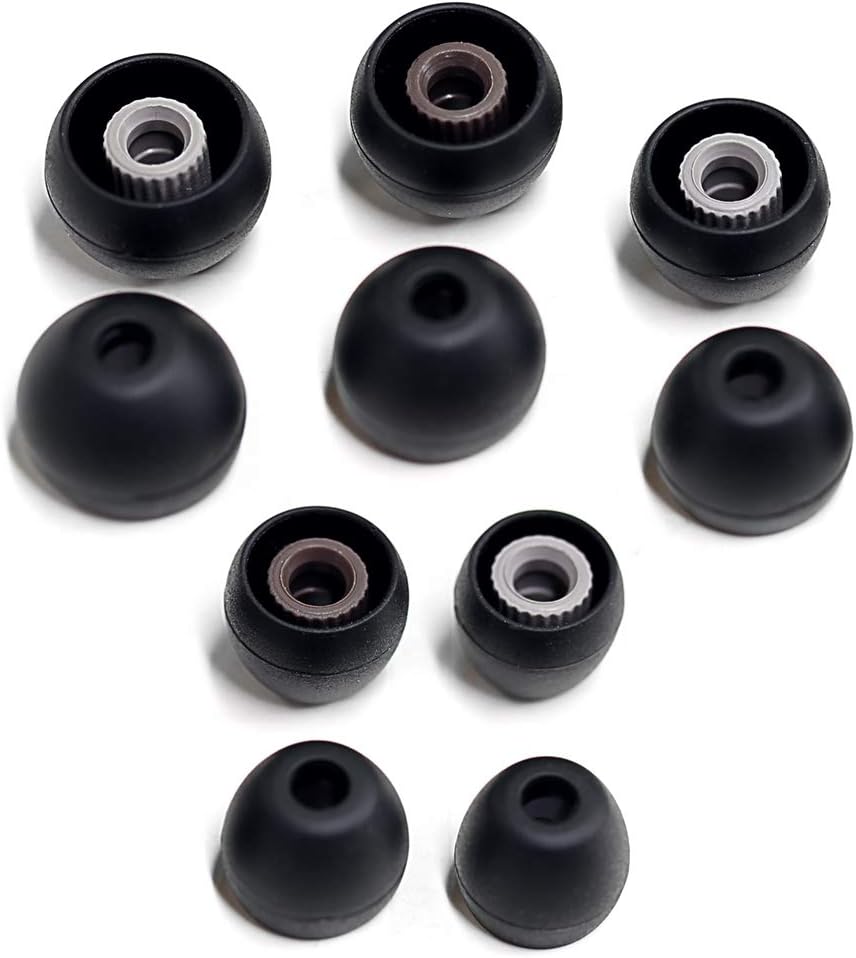 Amazon.com: JVC EPFX10 Spiral Dot Earpieces – Set of (4) Ear Tips ...