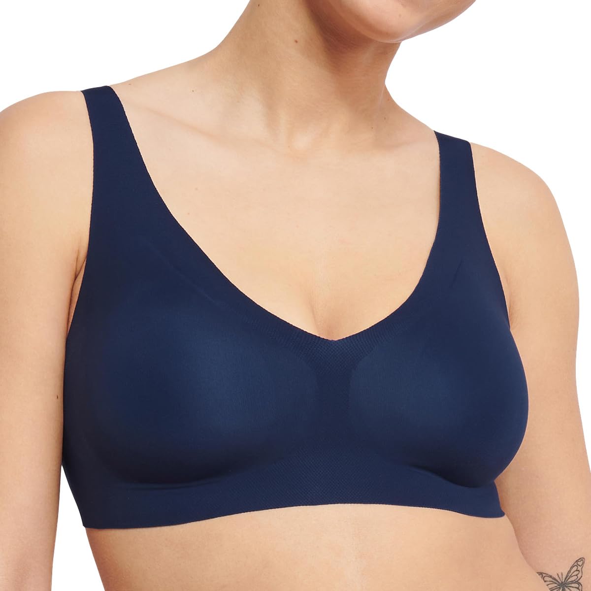 Sloggi Women's sloggi ZERO Feel 2.0 Bralette, Navy Blue