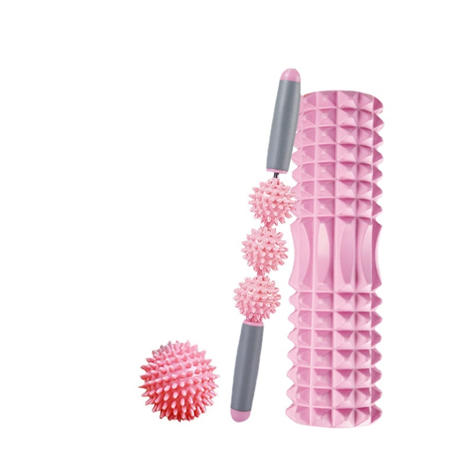 JINGYAN Cilindros de gomaespuma para fitness 1pc 60/45/30cm Yoga Block Massage Roller Fitness Foam Gym Column Pilates Exercise Tool Back Training Equipment