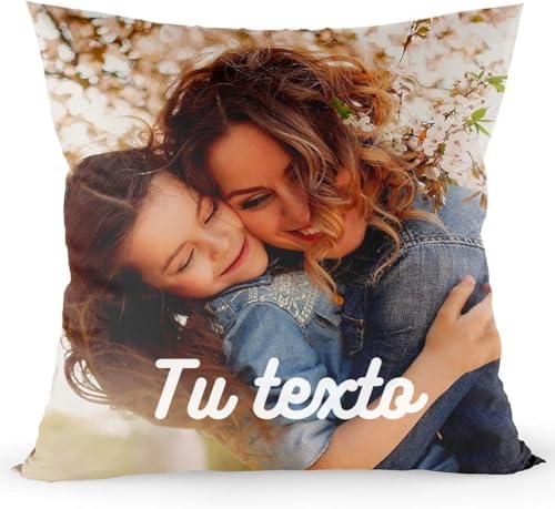 KALLPA cojin personalizado con foto 2 caras 35x35