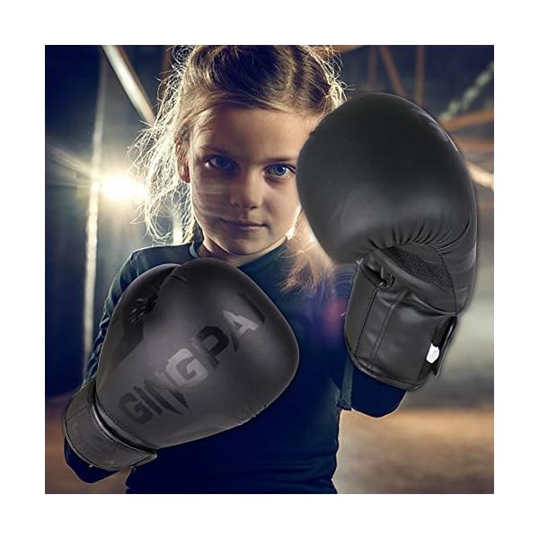 GINGPAI-Boxing-Gloves-for-Men-Women-Training-Gloves-for-Punching-Bag-Kickboxing-Muay-Thai-MMA-UFCSparring-Gloves-for-Kids GINGPAI Boxing Gloves for Men Women, Training Gloves for Punching Bag, Kickboxing, Muay Thai, MMA, UFC,Sparring Gloves for Kids