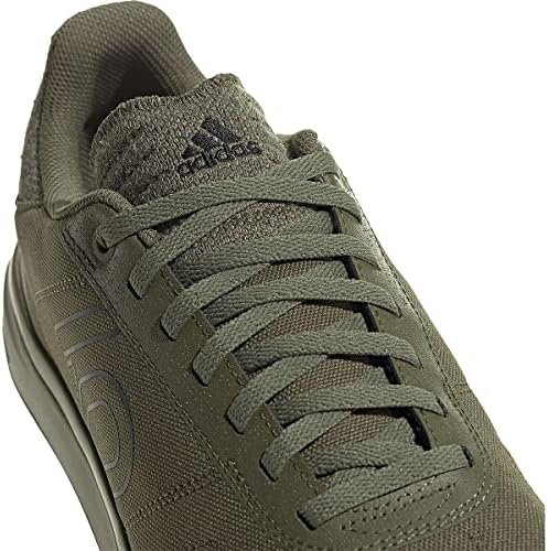 Five Ten Sleuth DLX Canvas Mountain Bike Shoes Men's, Green, Size 10.5 | Image 5
