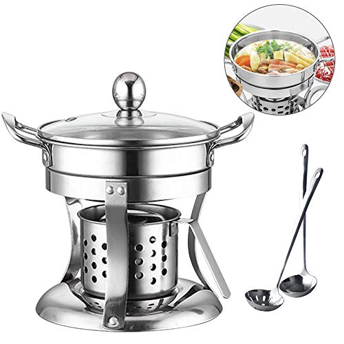 Shabu Shabu Hot Pot,Chinese Hot Pot Dish, Noodles Cooker at Home Thick Safe
