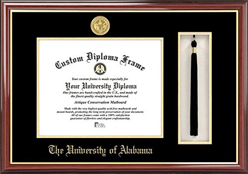 Campus Images University of Alabama, Tuscaloosa Tassel Box and Diploma Frame