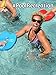Nekdoodle Swimming Pool Float for Aqua Aerobics & Fitness - Water Training & Exercises - Fun & Recreational Pool Equipment - Blue