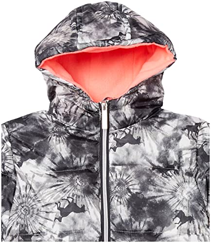 Limited Too Girls' Printed Hooded Puffer Jacket2