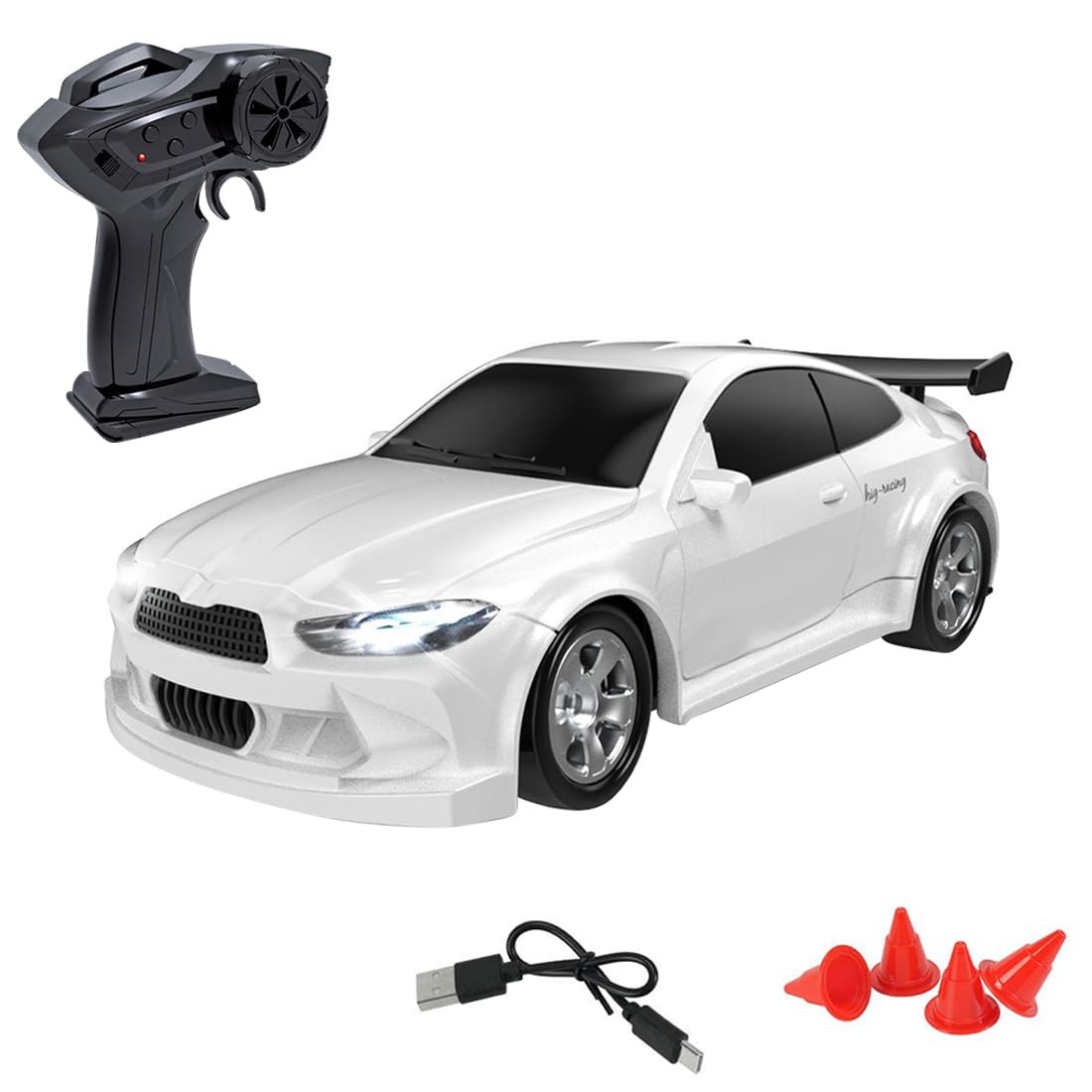 ドリフトカータイプ RCカー 3台セット メーカー不明 現状品 Amazon.co.jp: 1/64スケール 4WDミニRCドリフトカー、2.4G 15km/h高速