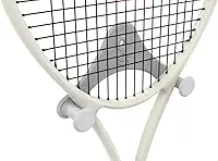 Suporte Para Raquete De Tenis De Parede E Beach Tenis Branco