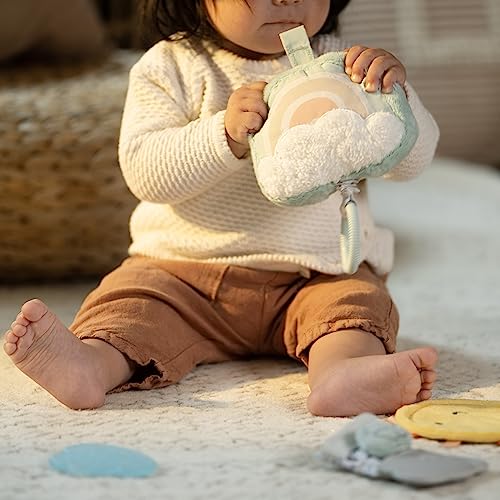 Ingenuity Calm Springs Soothing Essentials Gift Set - Musical Toy, Rattle, Mirror, 2 Teethers for Baby - image 5