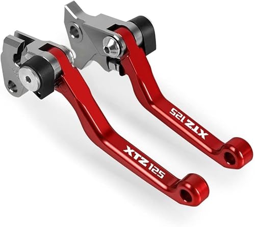 Miniatura 9 de DOUKI Para Yamaha XTZ125 2003-2016 2015 2014 Motocross Dirt Bike CNC Palancas de embrague de freno de aluminio Palanca plegable Palanca de palanca
