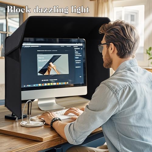 Image of 27 inch Display Monitor Hood Sunshade