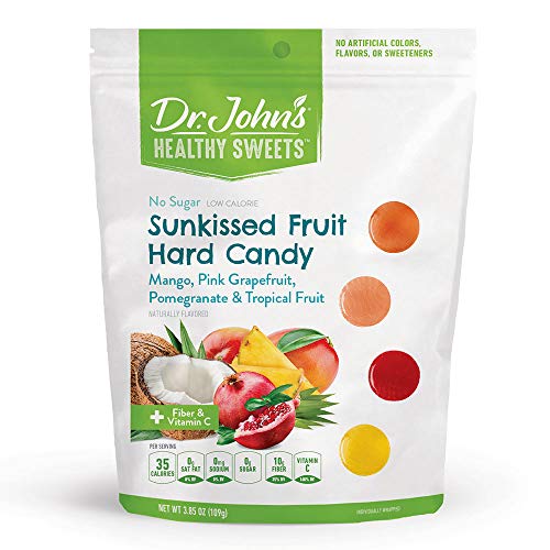 【砂糖不使用、食物繊維配合、糖尿病予備軍におすすめ】HSサンキストフルーツキャンディーズ(約24粒入)