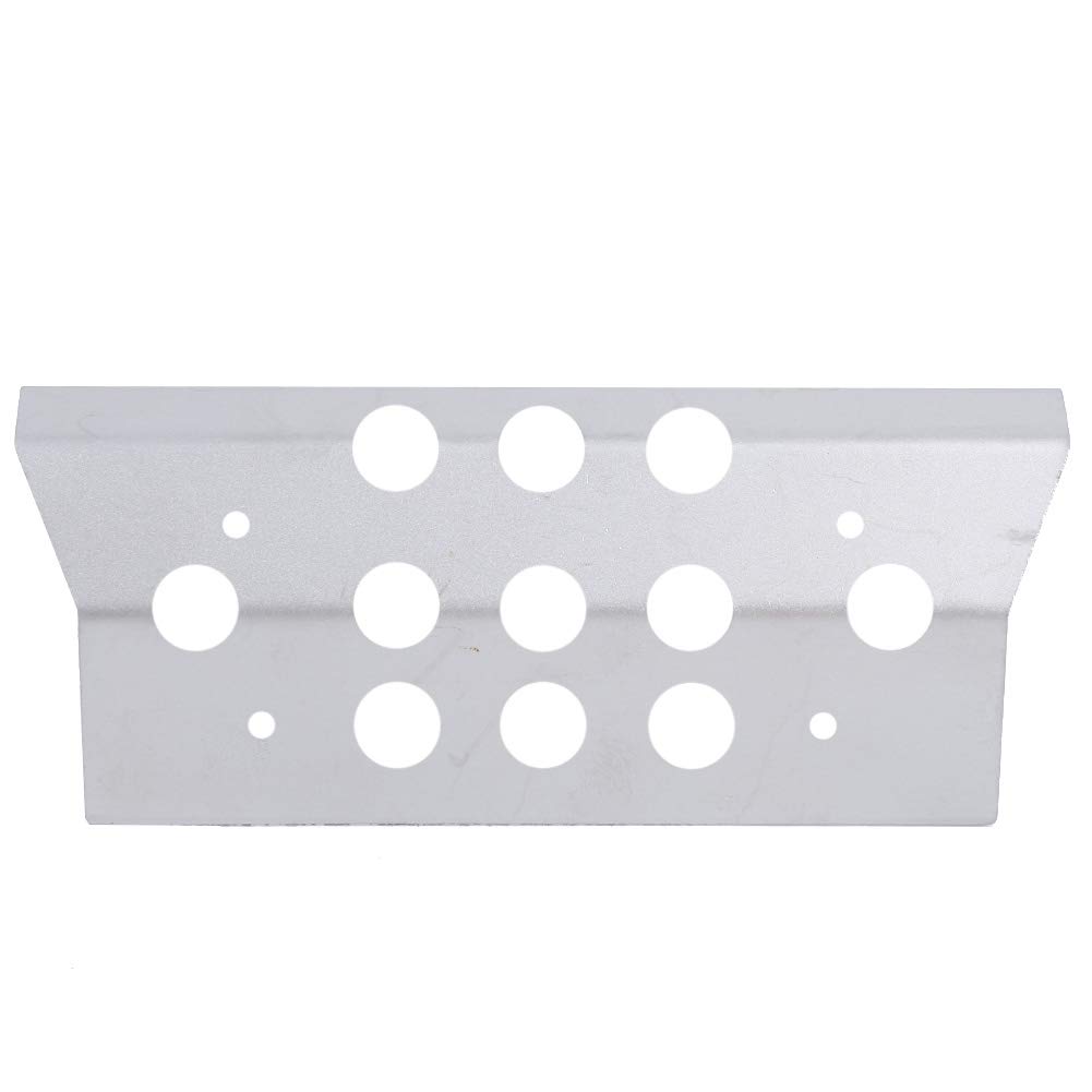 Generic Protector de Chasis de Acero Inoxidable para Modelo de Coche -6 G63 6X6 1/10 RC, Diseño Duradero, Protege el Chasis y el Eje de Transmisión, Incluye 8 Piezas con Accesorios