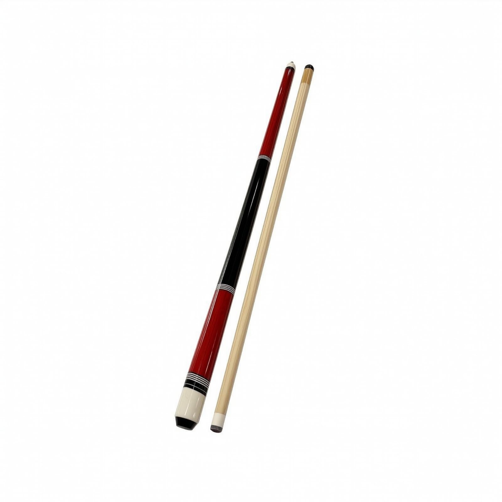 rockible con Giunto a Vite Portatile Design rastremato Dritto, da Biliardo Smontabile, di Legno , per Club , Rosso