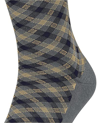 FALKE Men's Socks Smart Check Cotton Patterned 1 Pair4