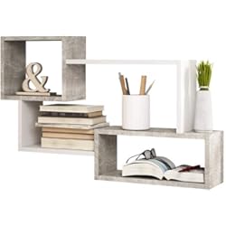 Panel Laminado Selsey Panel de Pared Kassi Grande Color concreto Smart/Blanco Mate