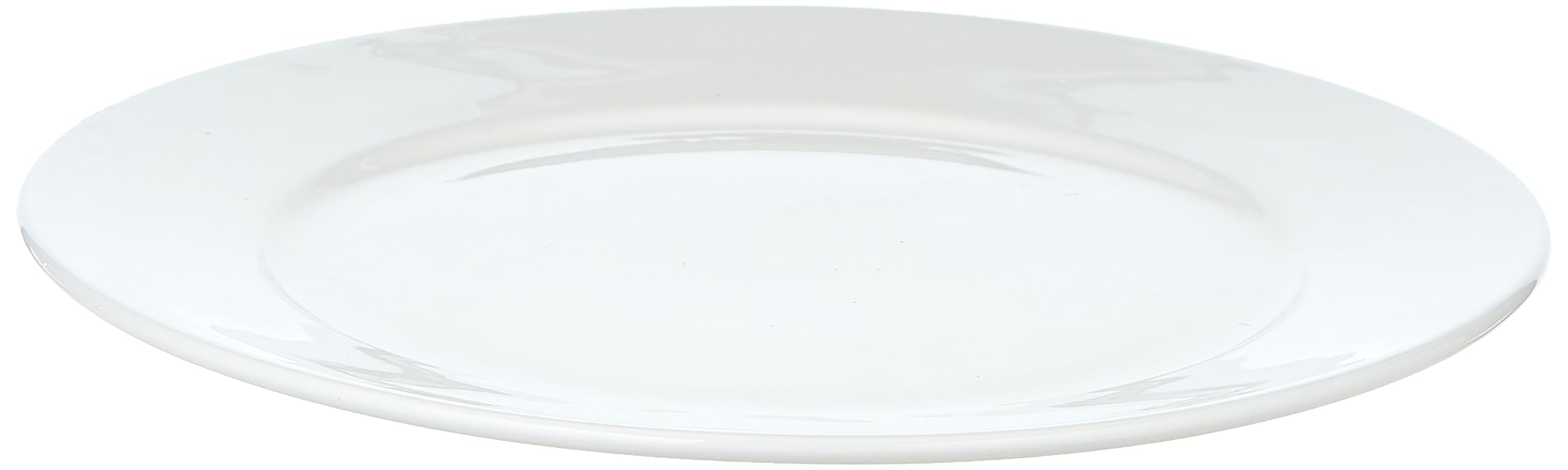 B2B Flat Porcelain Plate, Ivory,22.5 cm Size, ,08-1355
